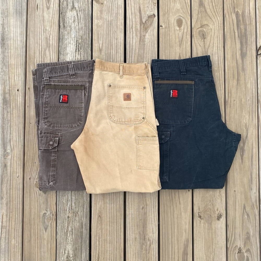 3 work pants bundle